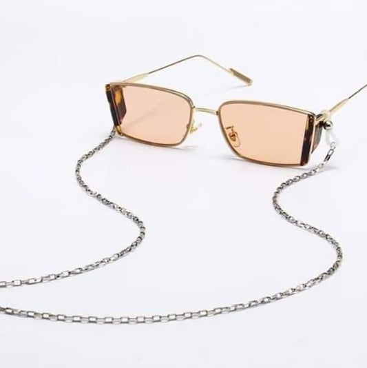 Silver Eyeglass Fashion Chain