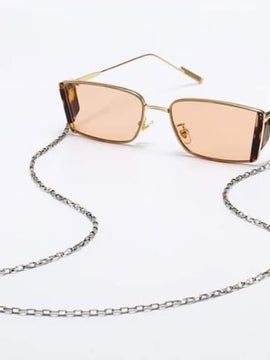 Silver Eyeglass Fashion Chain
