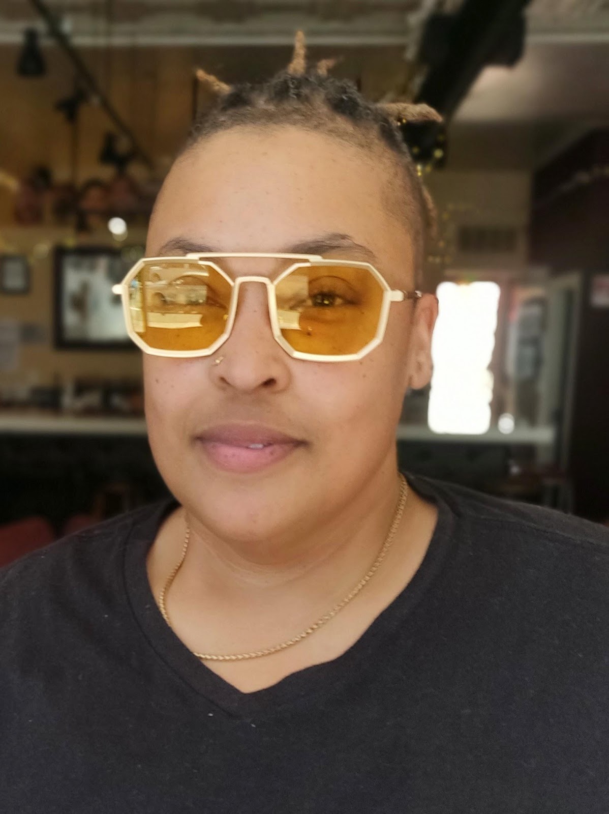 New Steam Punk Double Beam Sunglasses