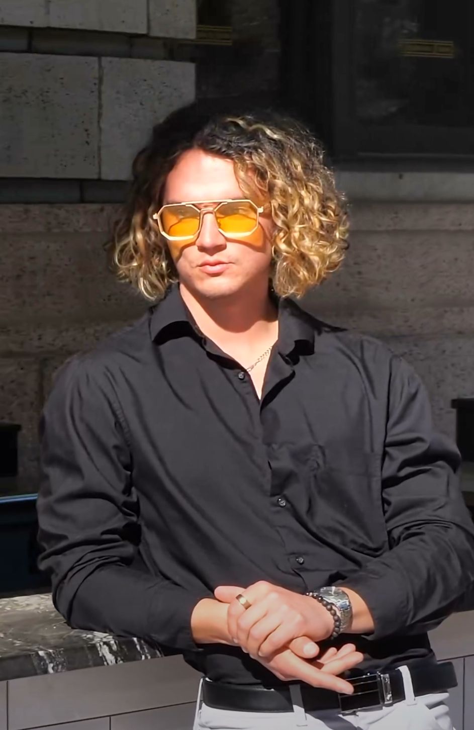 New Steam Punk Double Beam Sunglasses