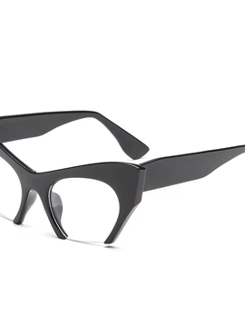 Trendy Fashion Cat Eye Style Retro Frame Glasses
